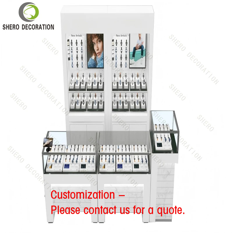 Luxury Watch Shop - Kiosk voor luxe horloges met LED-verlichting
