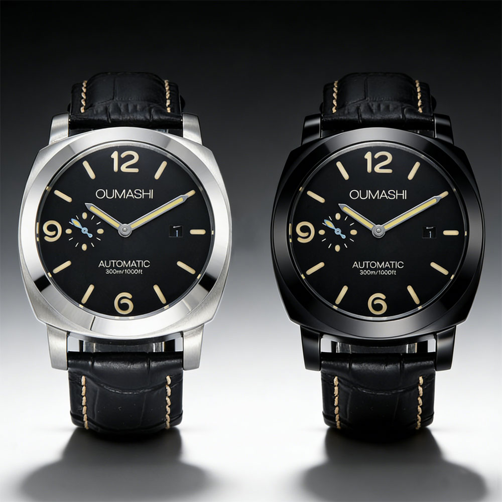 Perpetual Calendar Watch - 44 mm herenhorloge Seagull ST2555 uurwerk