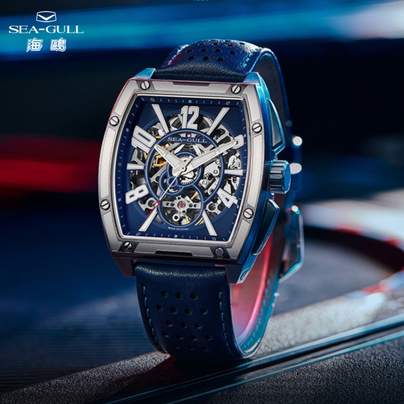 Luxury Watch Protection Film - Seagull Herenhorloges 42mm Automatisch Horloge Volledig