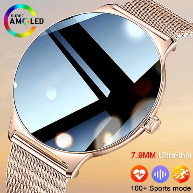 Luxury Watch In The World - 2025 Ultradunne duurzame damessmartwatch 1,43 