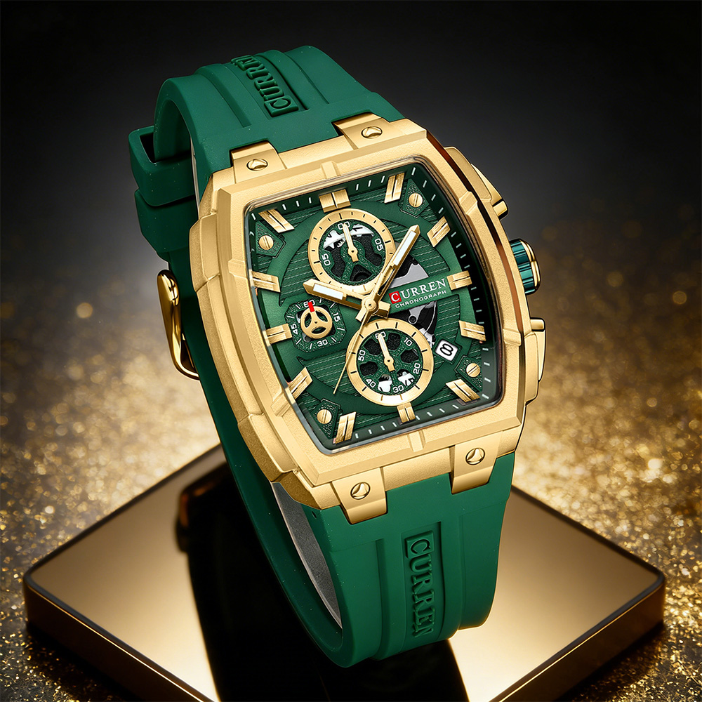Luxury Watch With Bracelet - CURREN Luxe vintage horloge voor heren,