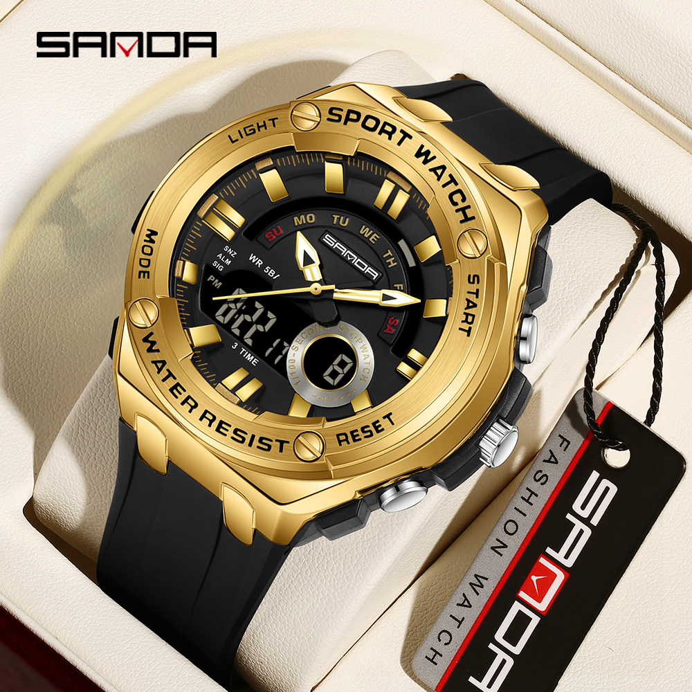 Luxury Watch Shop - SANDA Nieuw heet verkopend elektronisch quartz