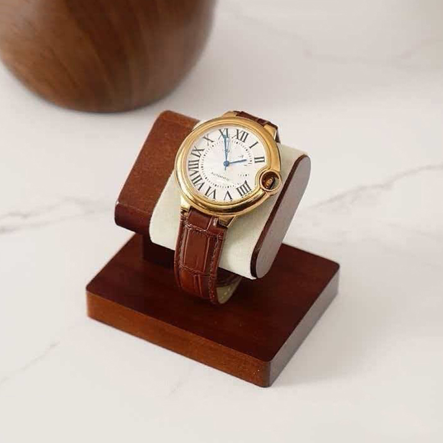 Luxury Watch Shop - Houten horlogedisplaystandaard Massief houten horlogebandhouder Luxe