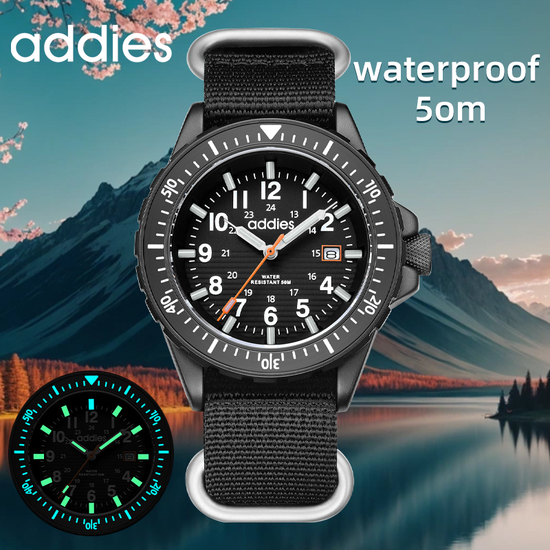 Diver Watch 300M - ADDIES 2026 Nieuwe heren sport quartz