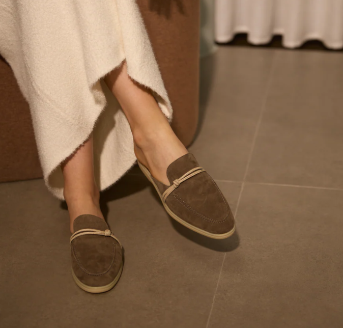Luxury Watch Girl - Designer Luxe Midden-Oosten Kwastje Suède Loafers