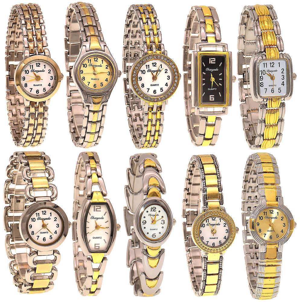 Luxury Watch Girl - 10 stuks/lot, gemengde bulk elegante dameshorloges
