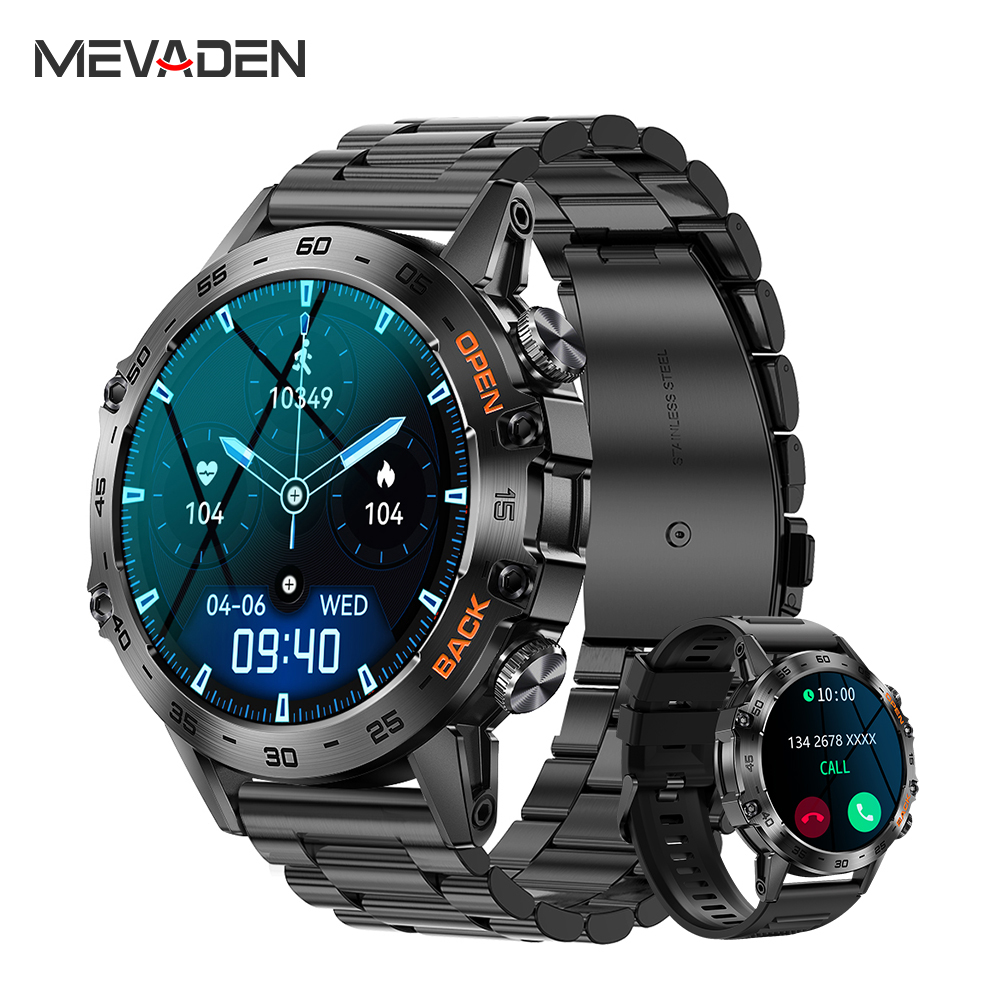 Luxury Watch German - MEVADEN Steel 1.39 inch Heren Luxe