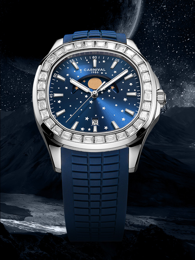 Luxury Watch German - Zwitserland Ronda Quartz Carnaval Horloge voor