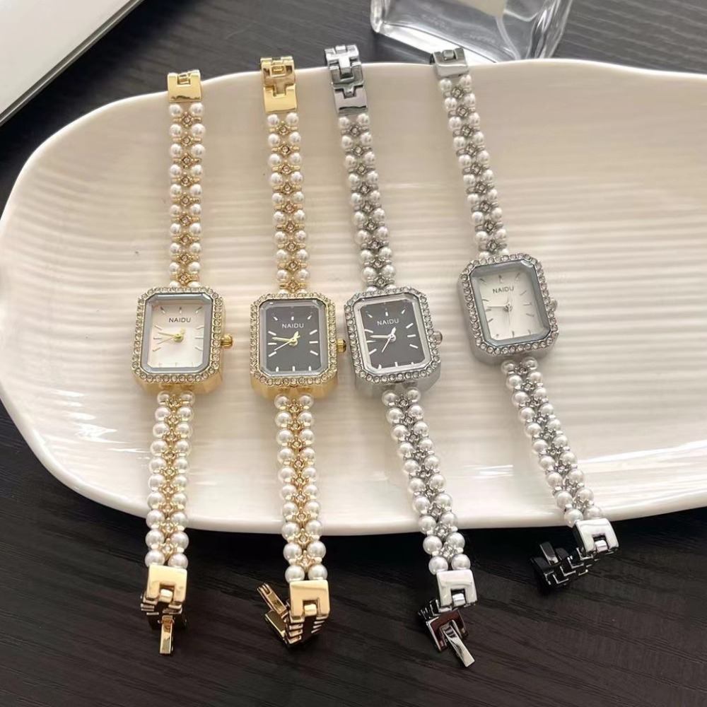 Luxury Watch Girl - Luxe Vrouwen Horloge Mode Parel Bezaaid