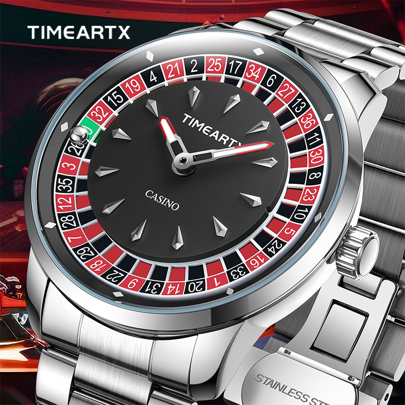 Luxury Watch Affordable - TIMEARTX Gloednieuwe luxe quartzhorloges Man Europese