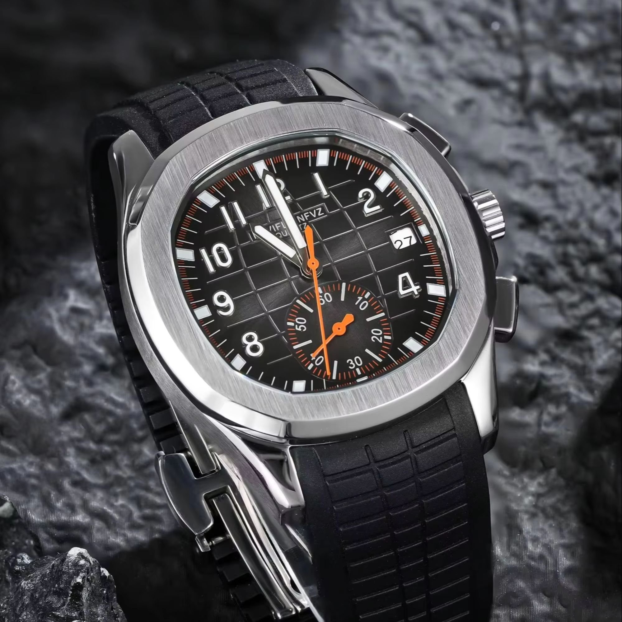Luxury Watch Protection Film - 40MM Heren Luxe Horloge NAVIFLZ NFVZ