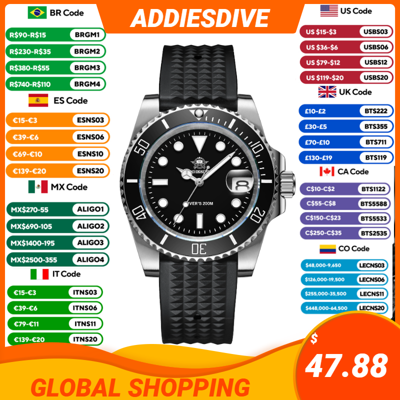 Luxury Watch Drawing - ADDIESDIVE Luxe Roestvrij Staal Quartz Horloge