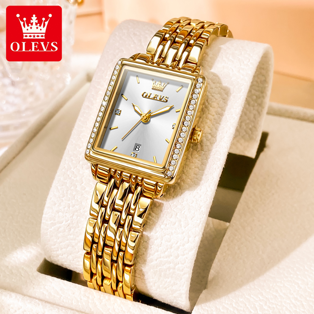 Luxury Watch Girl - OLEVS 9995 Datum Horloge voor Vrouwen