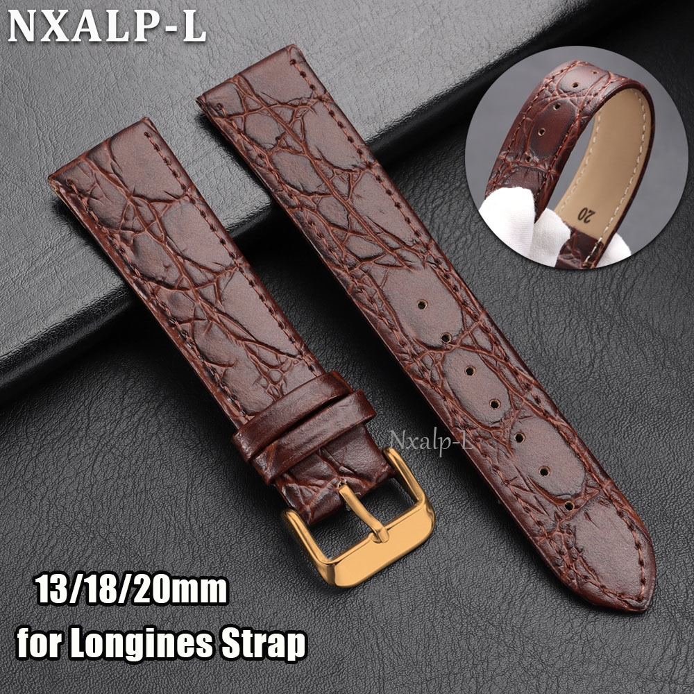 Dress Watch Ultra Thin - Krokodilpatroon Lederen Band 13mm 18mm 20mm