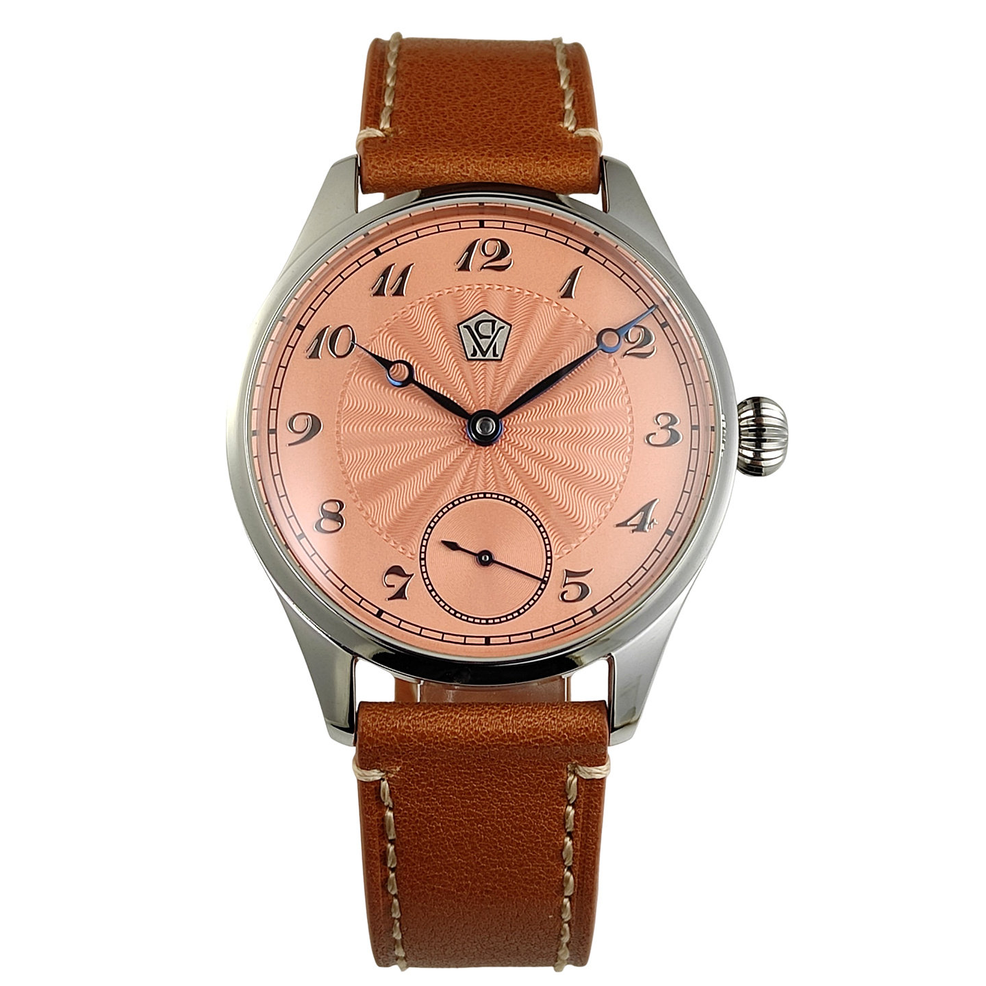 40MM handmatig mechanisch horl - Guilloché Dial Watch recensie en prijs