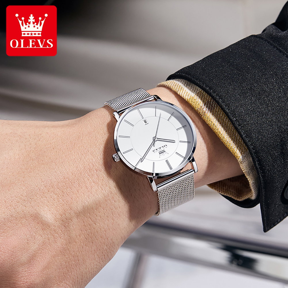 OLEVS 5869 Simplicity Herenhor - Dress Watch Ultra Thin recensie en prijs