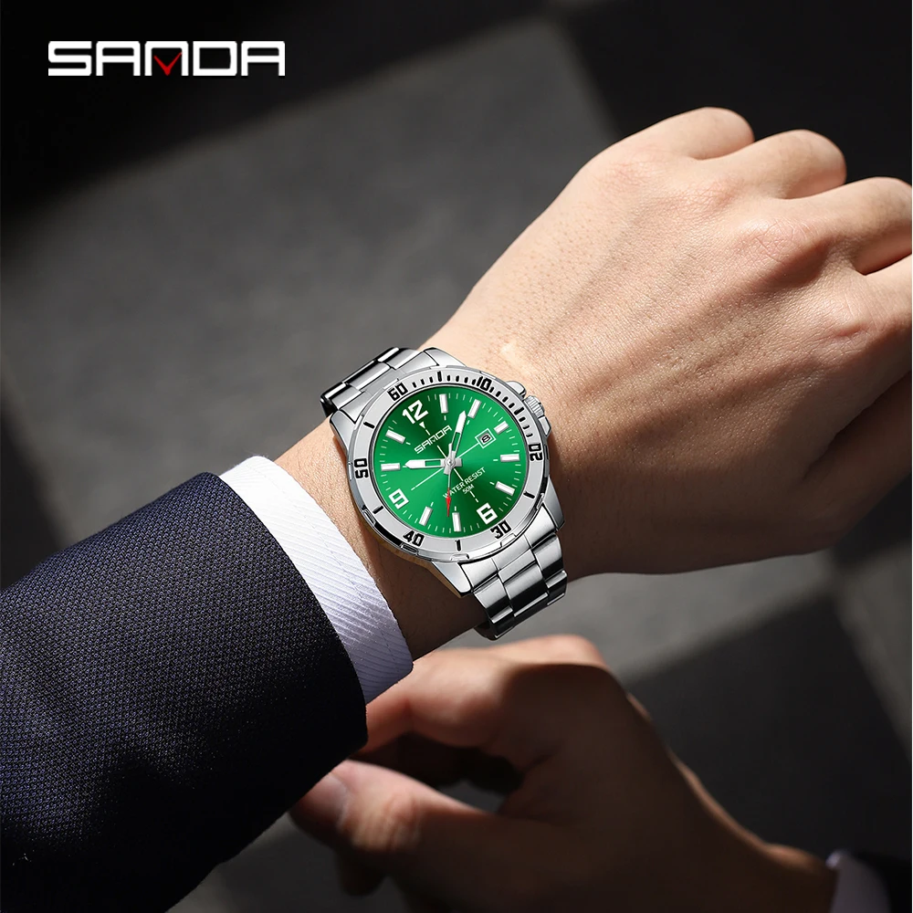 SANDA 3265 3266 Heren elektron - Luxury Watch Shop recensie en prijs