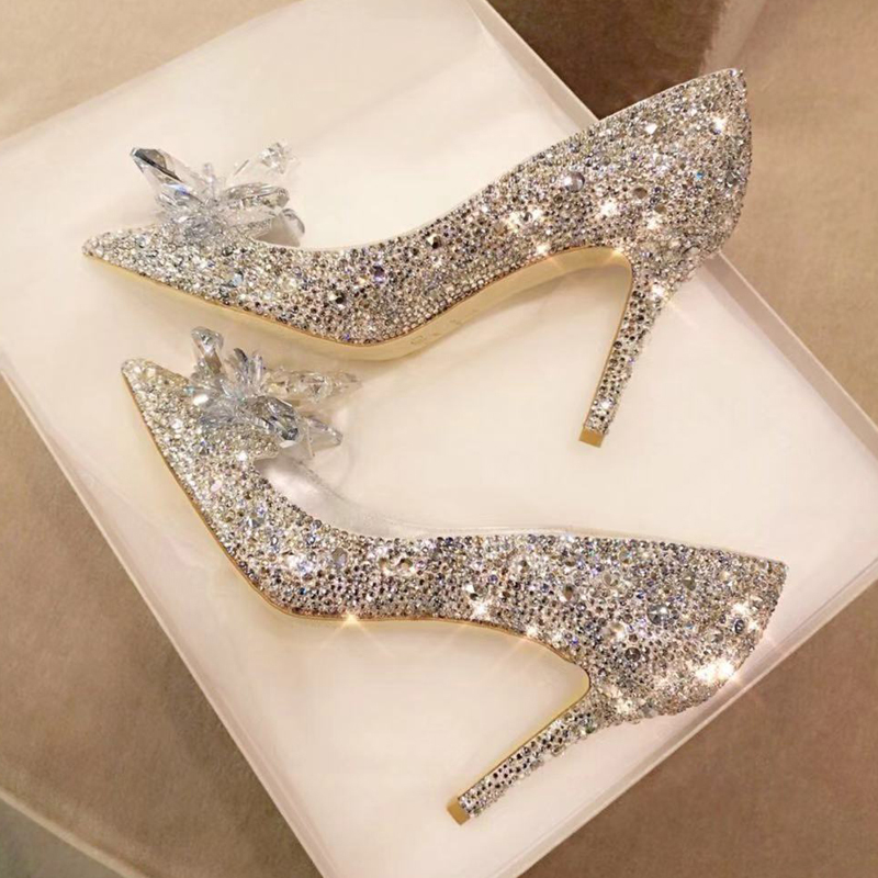 Damesschoenen Luxe strass hoge - Luxury Watch Girl recensie en prijs