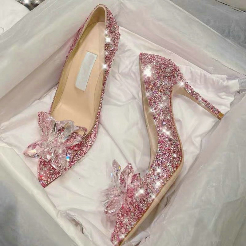 Damesschoenen Luxe strass hoge - Luxury Watch Girl recensie en prijs