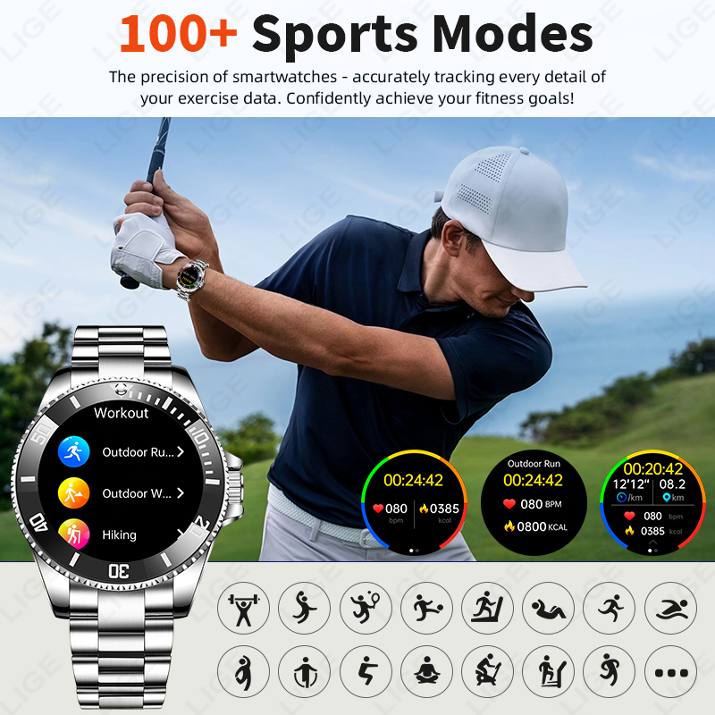 LIGE Business Smart Watch Here - Luxury Watch In The World recensie en prijs