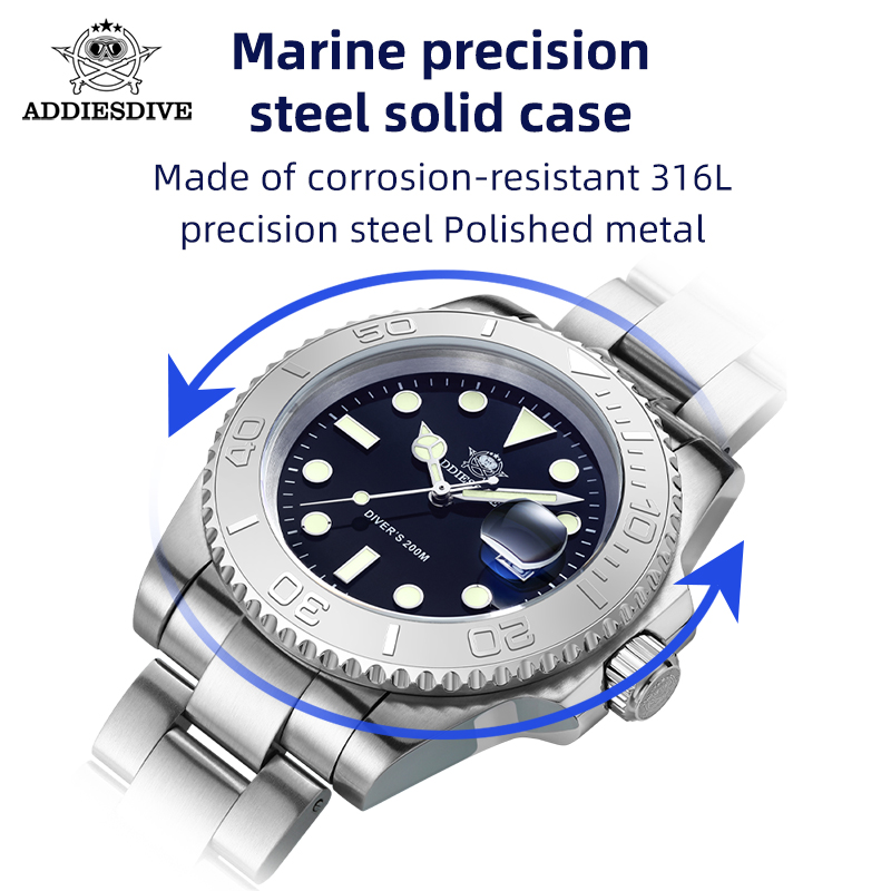 Addiesidve Heren Rvs Horloge 2 - Diver Watch 300M recensie en prijs