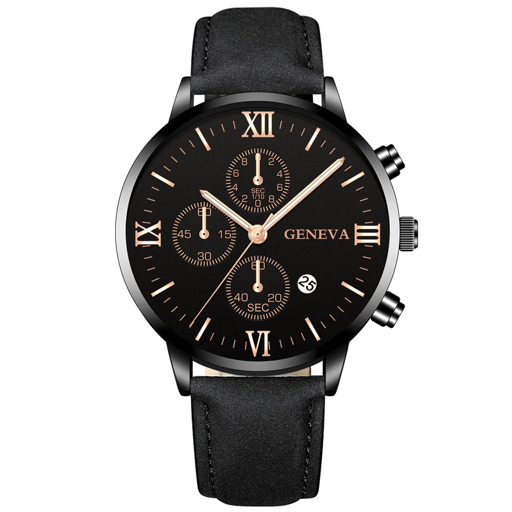 Genève Mode Mannen Datum Leger - Luxury Watch Protection Film recensie en prijs