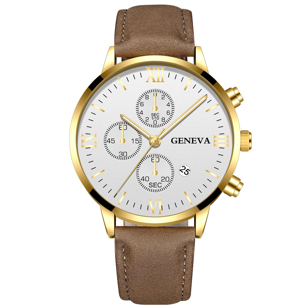 Genève Mode Mannen Datum Leger - Luxury Watch Protection Film recensie en prijs