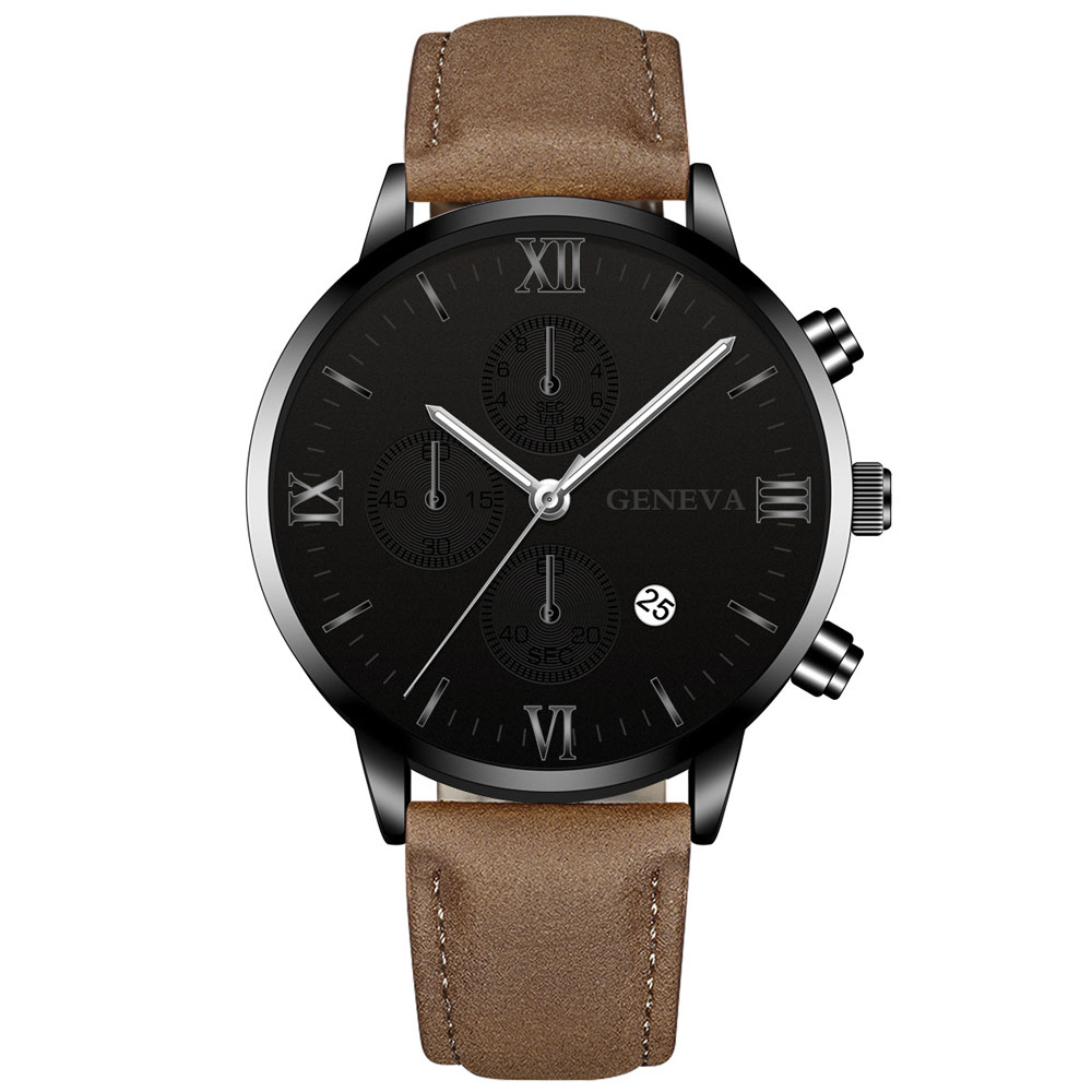 Genève Mode Mannen Datum Leger - Luxury Watch Protection Film recensie en prijs