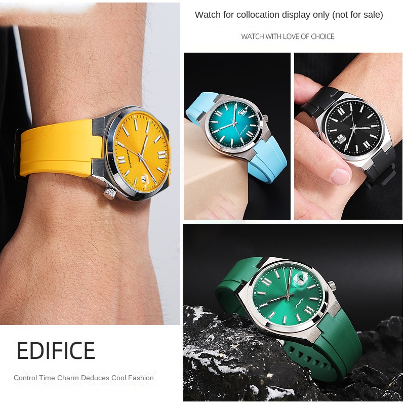 9x26mm FKM Fluoro Rubber Strap - Citizen Watch Tsuyosa recensie en prijs