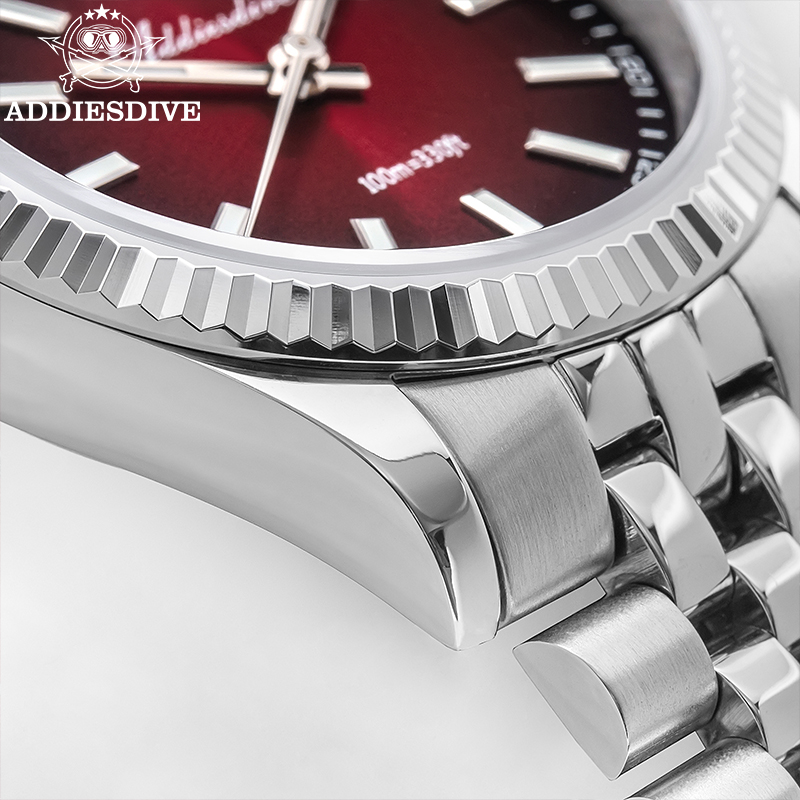 ADDIESDIVE 36MM Japan VH31 100 - Dress Watch Ultra Thin recensie en prijs