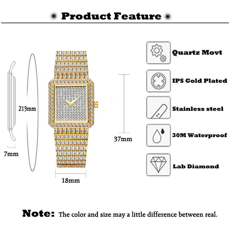 Missfox Diamant Horloge Voor V - Luxury Watch Index recensie en prijs