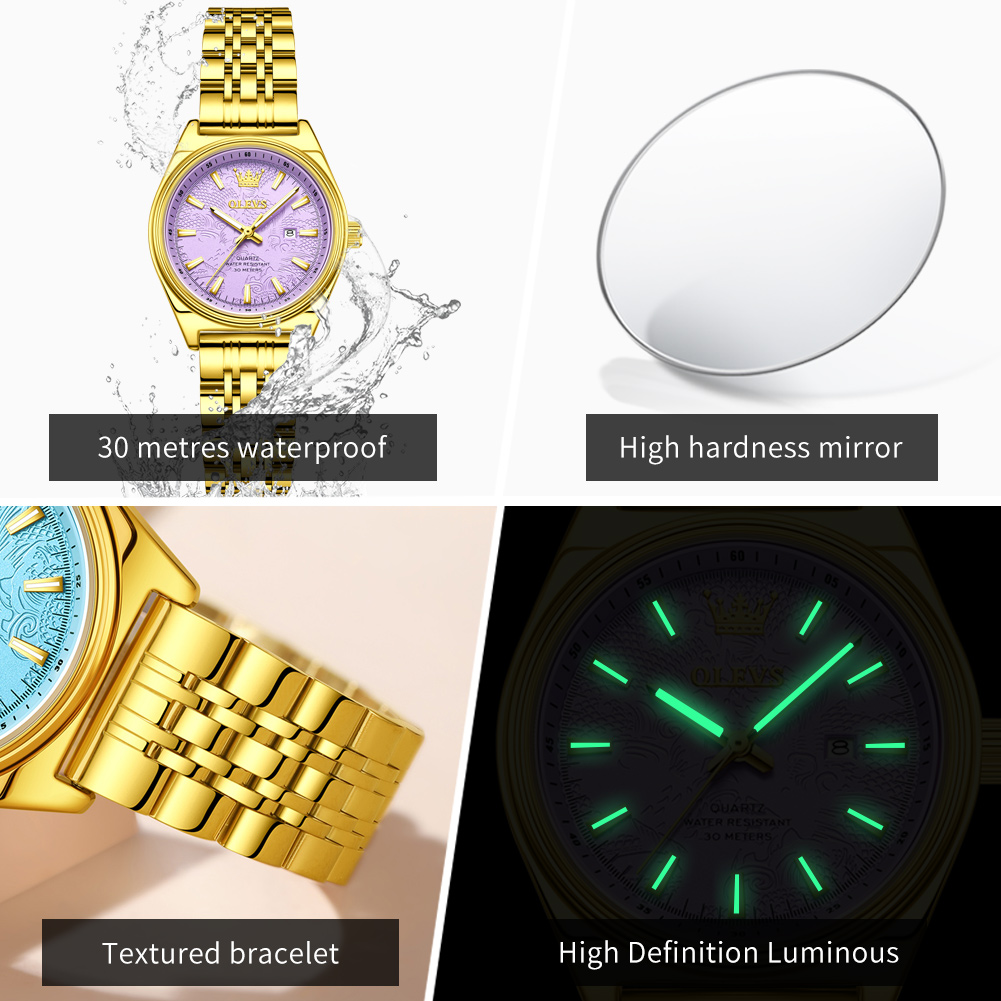 OLEVS Merk Luxe Gouden Horloge - Luxury Watch Index recensie en prijs