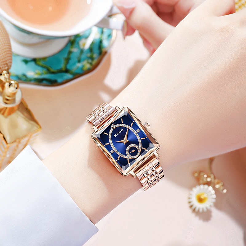 SENO Dames Luxe Vierkante Quar - Luxury Watch In The World recensie en prijs