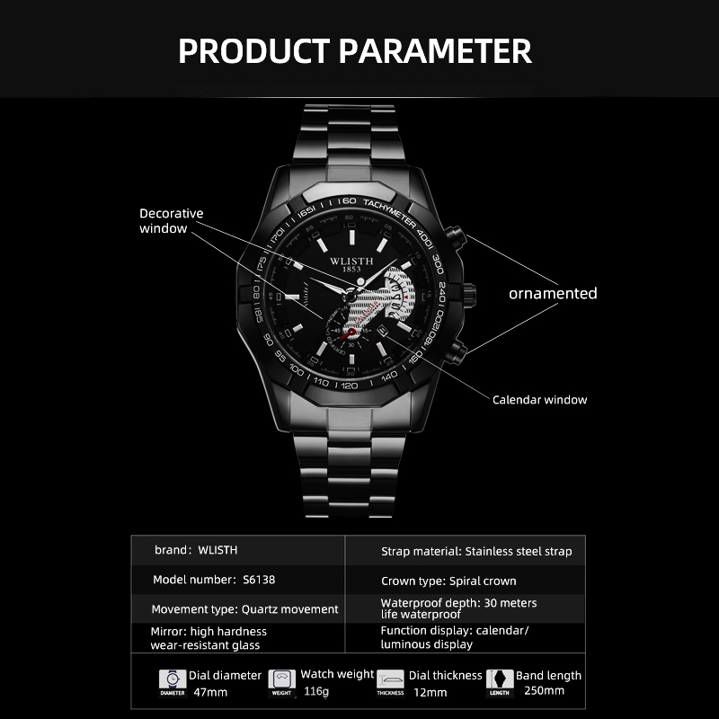 Luxe merk herenhorloge waterdi - Luxury Watch Affordable recensie en prijs