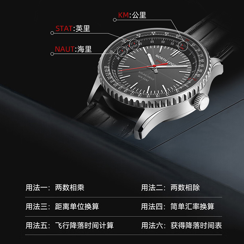 NIEUW NORTH EDGE EVOQUE3 Elekt - Diver Watch 300M recensie en prijs