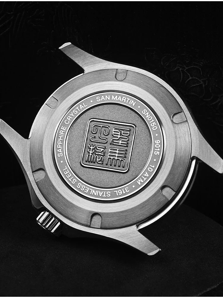 San Martin 39 mm origineel ont - Guilloché Dial Watch recensie en prijs