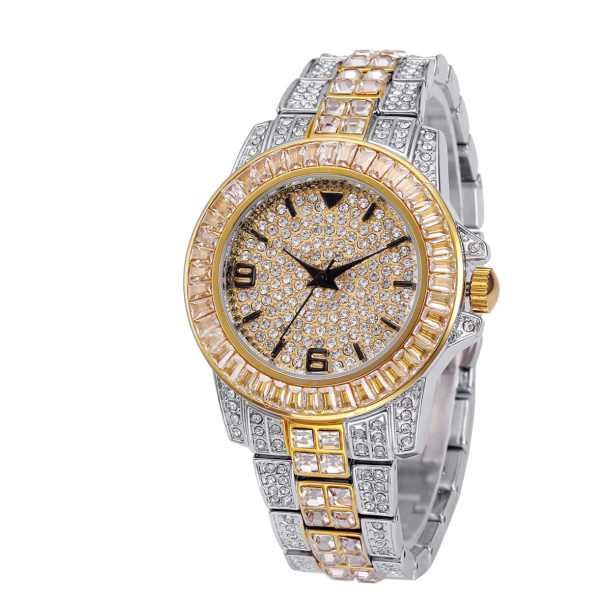 Luxe Volledig Stenen Kwarts Ho - Luxury Watch Gold recensie en prijs