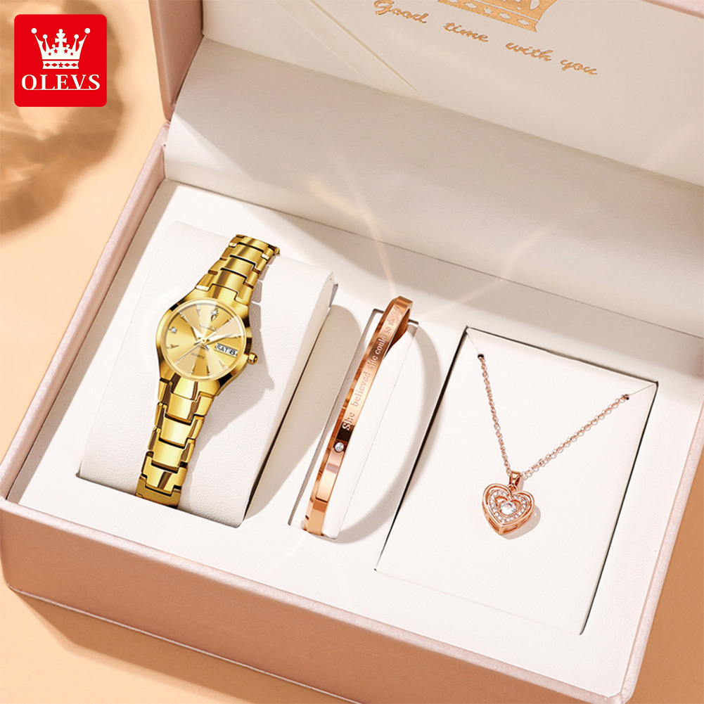 OLEVS Dameshorloge 8697 Luxe E - Luxury Watch With Bracelet recensie en prijs