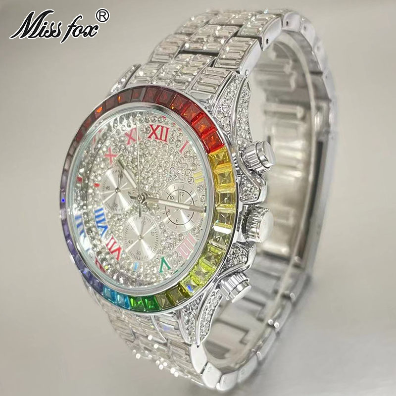 Missfox Luxe Iced Horloge Voor - Luxury Watch Affordable recensie en prijs