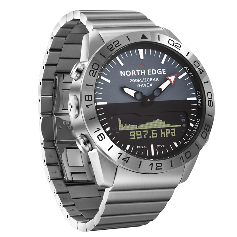 NORTH EDGE GAVIA2 Heren Duikho - Diver Watch 300M recensie en prijs