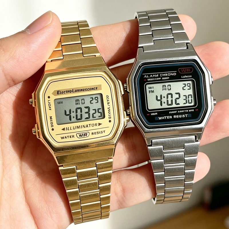 F91W Bandhorloge Waterdicht Re - Perpetual Calendar Watch recensie en prijs