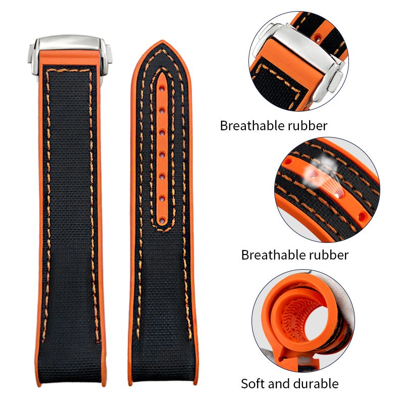 Hoge Kwaliteit Nylon Rubber Ho - Omega Watch Seamaster recensie en prijs