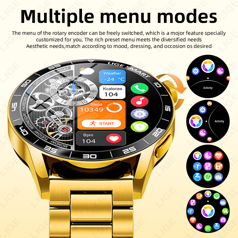 LUIK Luxe Smart Horloge Voor M - Luxury Watch In The World recensie en prijs