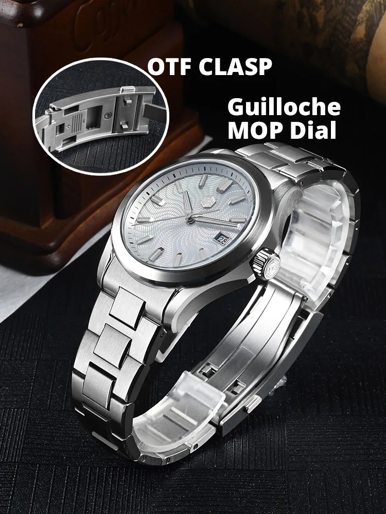 San Martin SN0150 39 mm herenh - Guilloché Dial Watch recensie en prijs