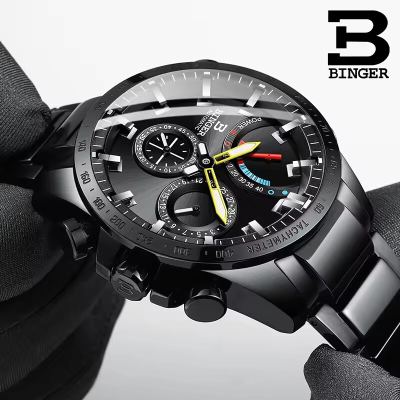 Echte luxe Zwitserland BINGER  - Luxury Watch German recensie en prijs