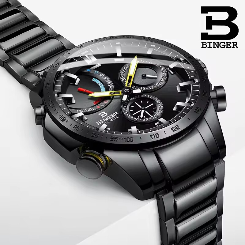 Echte luxe Zwitserland BINGER  - Luxury Watch German recensie en prijs