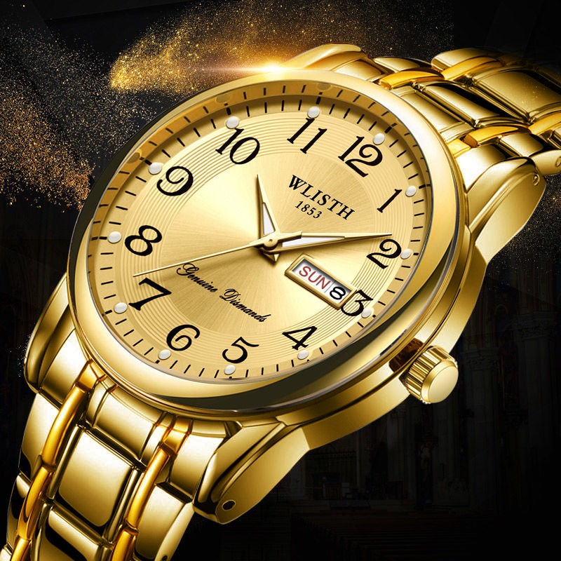 Luxe heren quartz horloge digi - Perpetual Calendar Watch recensie en prijs