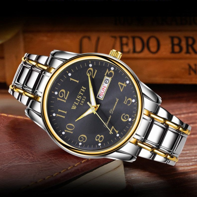 Luxe heren quartz horloge digi - Perpetual Calendar Watch recensie en prijs