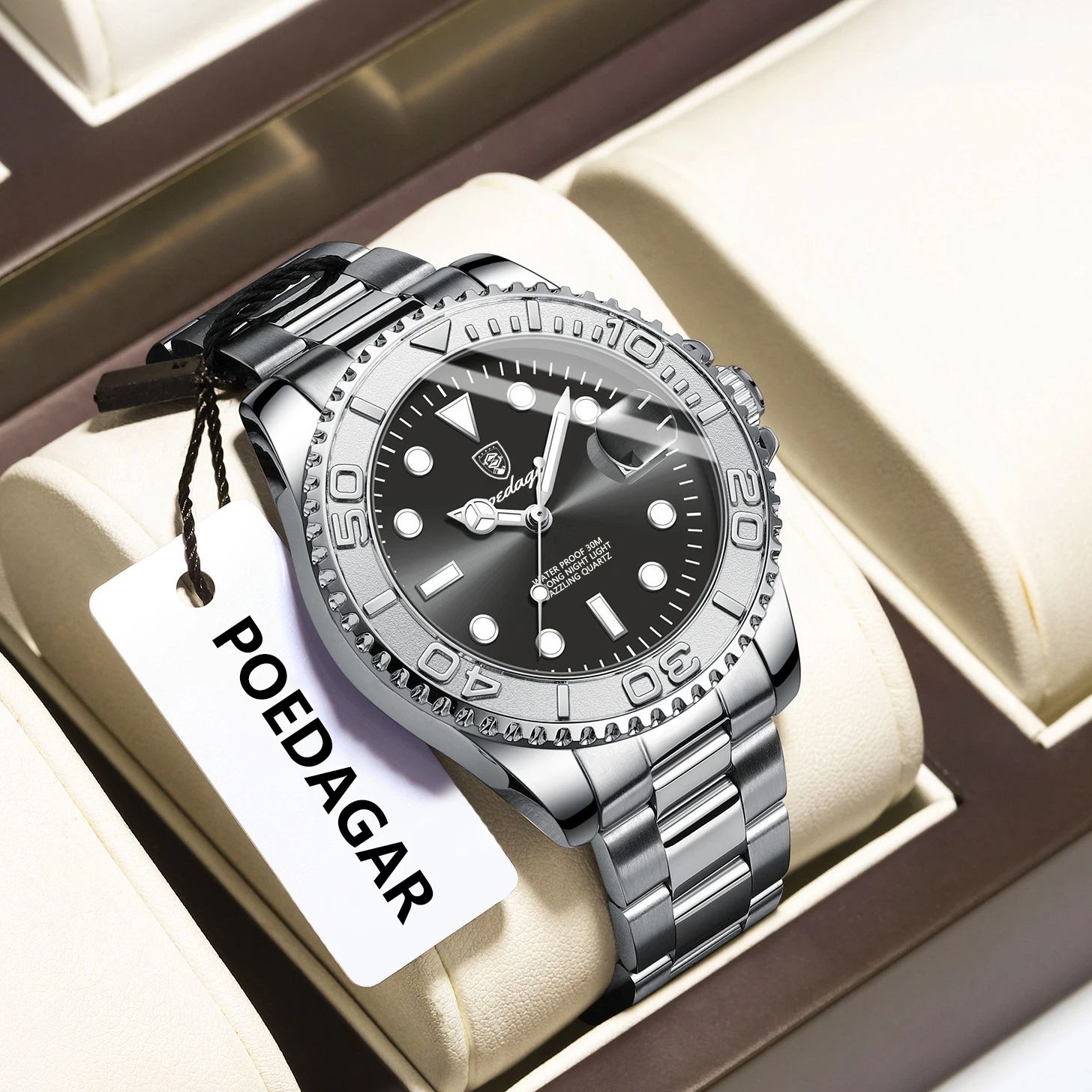 POEDAGAR Trendy Sport Man Horl - Luxury Watch With Bracelet recensie en prijs