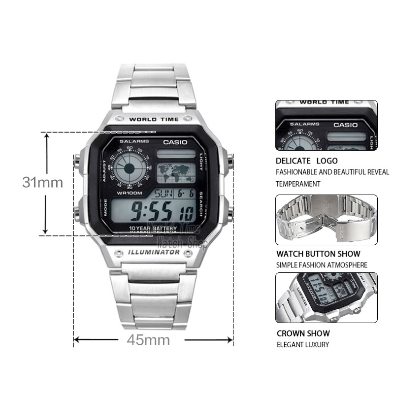 Casio Watch Explosion Watch He - Luxury Watch Casio recensie en prijs